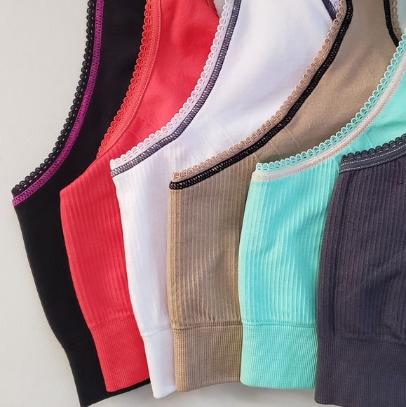 Bunde of 6pcs Casual bralete sports bra tank top - Picture 8 of 8